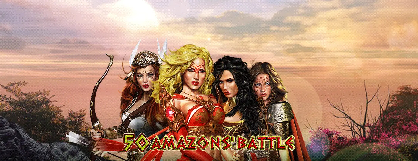 Online Casino Featured Slot 50 Amazons' Battle by Amusnet - Gaming Provider