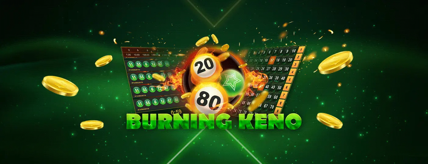 Online Casino Keno Burning Keno by Amusnet - Gaming Provider