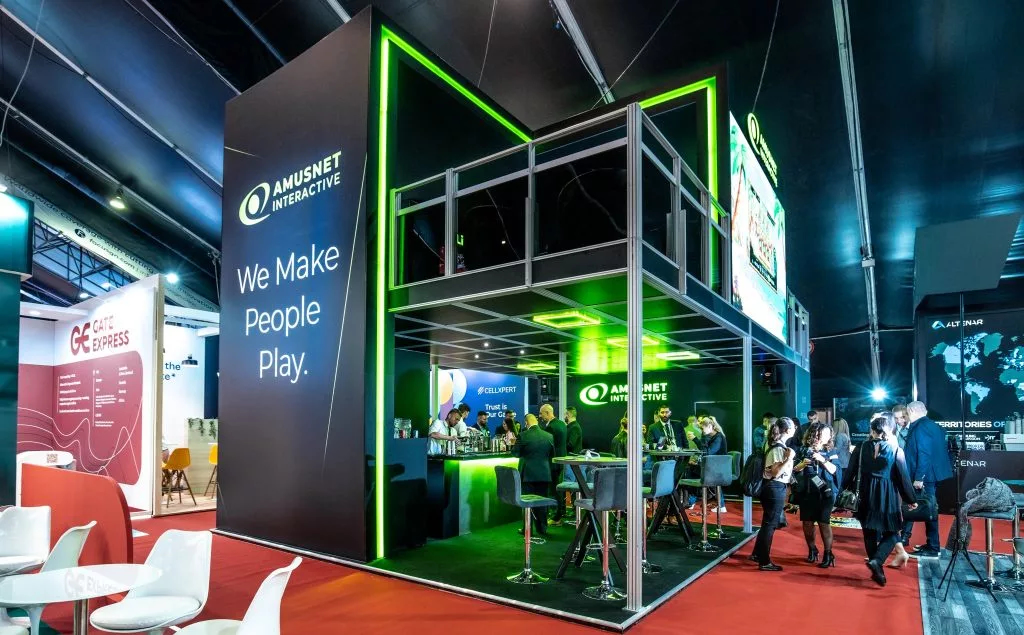 Amusnet stand at SiGMA Europe 2022