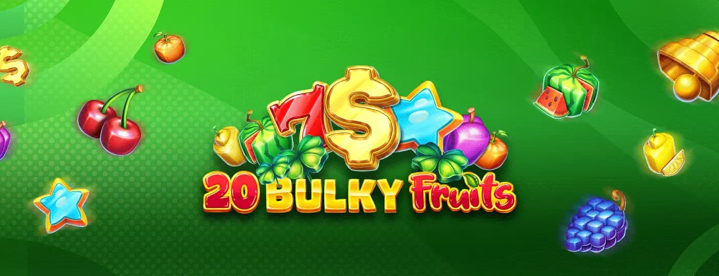 Online Casino Fruits Slot 20 Bulky Fruits by Amusnet - Gaming Provider